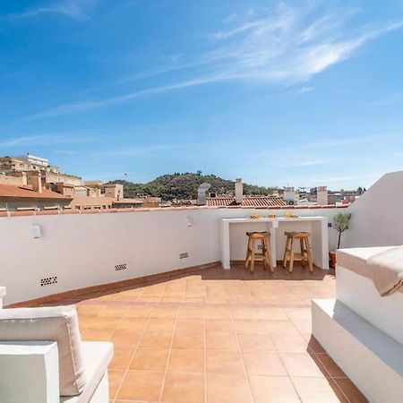 Casa La Terraza With Big Rooftop Terrace Málaga Exterior foto