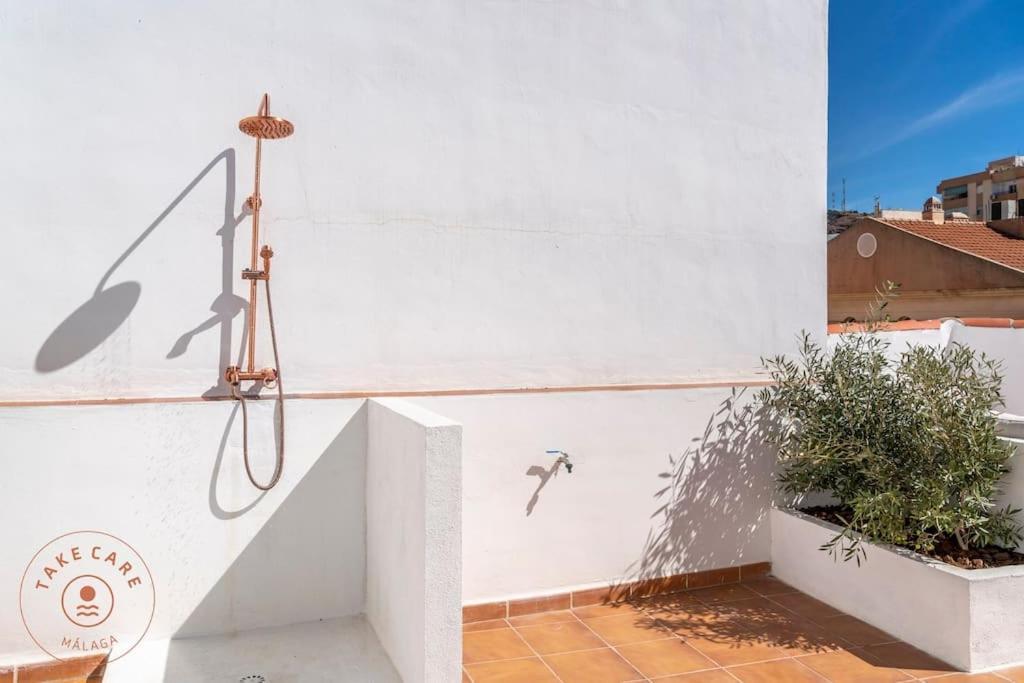 Casa La Terraza With Big Rooftop Terrace Málaga Exterior foto